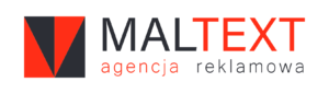 Logo agencji reklamowej maltext tuchola